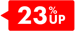 23%UP